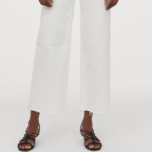 Banana Republic High Rise Wide Leg Crop Jeans
